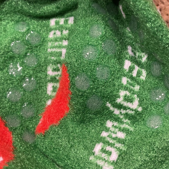 BBW Shea-Infused Lounge Socks, titled: Merry Christmas Love, Mr & Mrs Claus, NWT - Picture 6 of 6